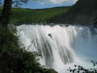 Kanton Una-Sana near Bihac, Una-Nationalpark - Falls of Strbacki Buk, 09.05.2008